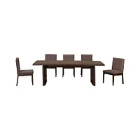 Comedor Rectangular con 8 Sillas Quebec