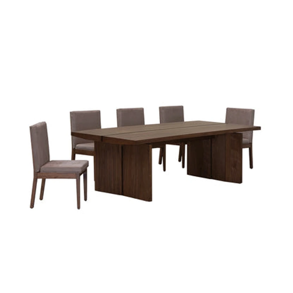 Comedor Rectangular con 8 Sillas Quebec