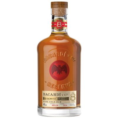 Bacardi 8 YO Amber Rum
