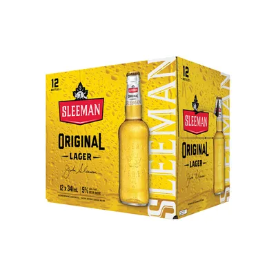 Sleeman Original Lager 12 Bottle Pack