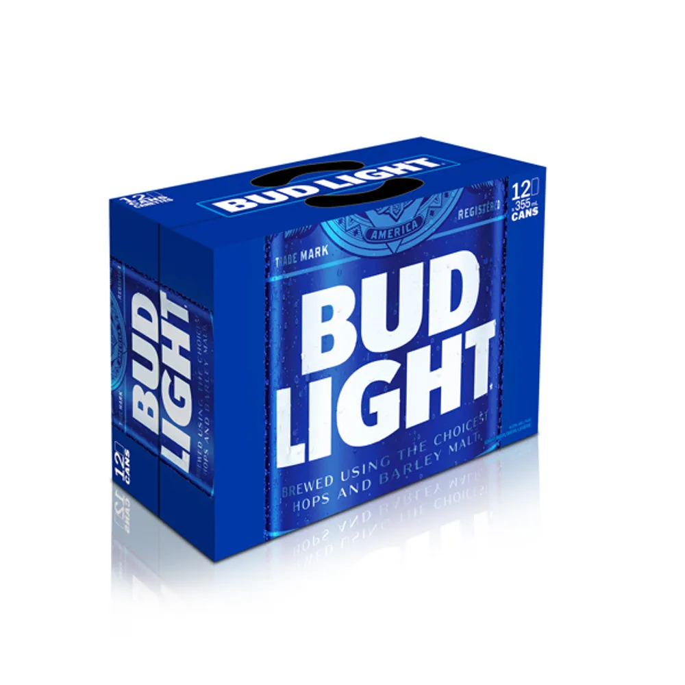 Bud Light Lager 12 Can Pack