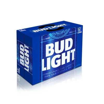 Bud Light Lager 12 Can Pack
