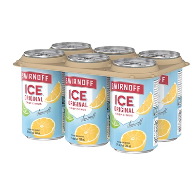 Smirnoff Ice Vodka Cooler 6 Can Pack