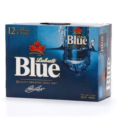 Labatt Blue Pilsner 12 Can Pack