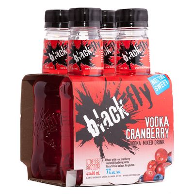 Black Fly Cranberry Vodka Cooler