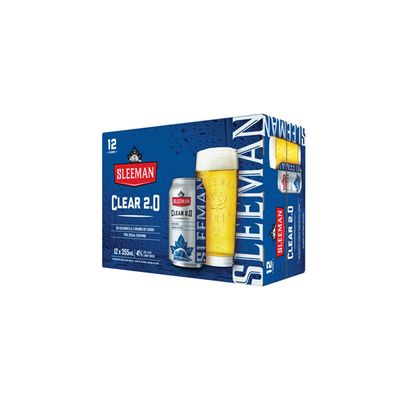 Sleeman Clear Lager 12 Can Pack