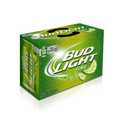 Bud Light Lime Lager 12 Can Pack