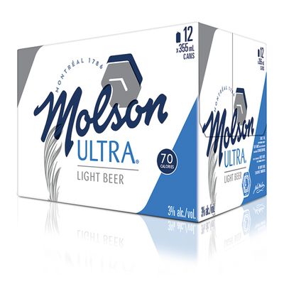 Molson Ultra 12 Can Pack