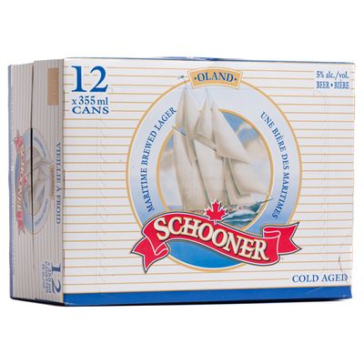 Oland Schooner Lager 12 Can Pack