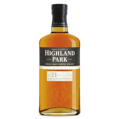 Highland Park 21 YO 750ml Single Malt Whiskey