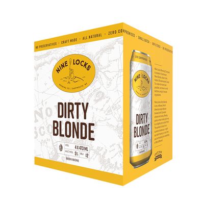 Nine Locks Dirty Blonde 4 Can Pack