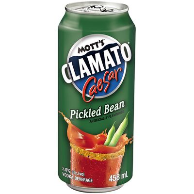 Mott's Clamato Pickled Bean Vodka Pre-Mixed Cocktail