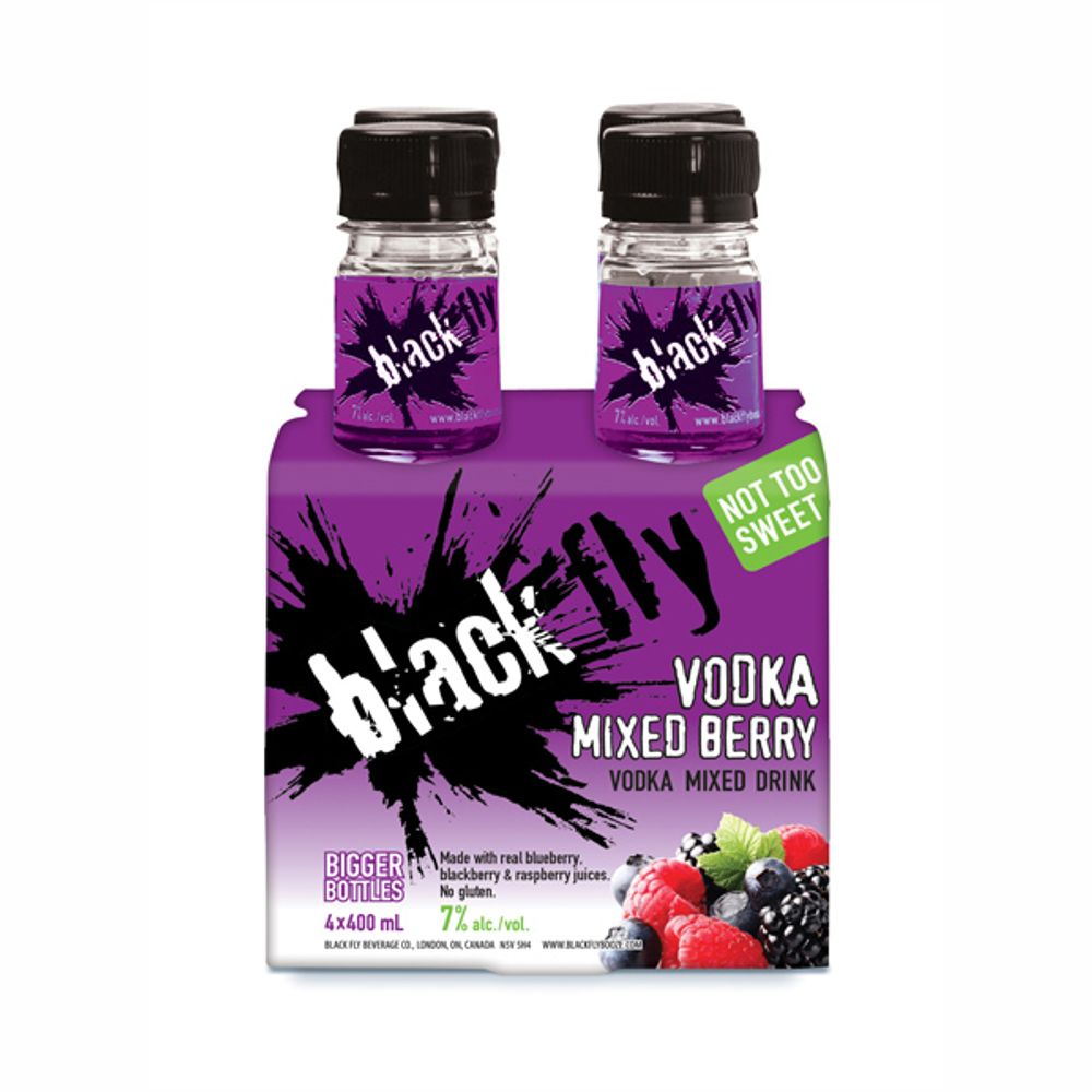 Black Fly Vodka Mixed Berry