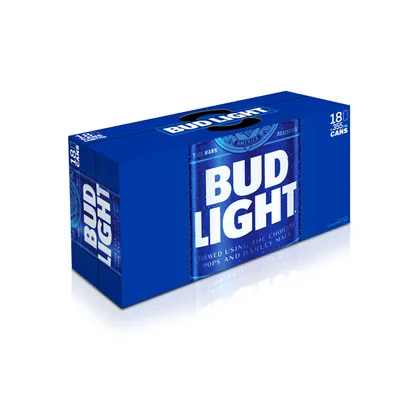 Bud Light Lager 18 Can Pack