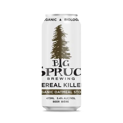 Big Spruce Cereal Killer Oatmeal Stout Can