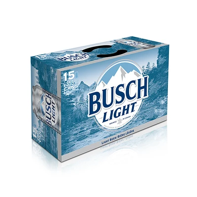 Busch Light Lager 15 Can Pack