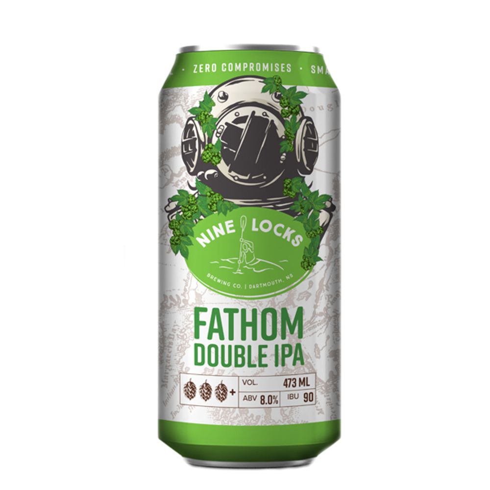 Nine Locks Fathom Double IPA Can