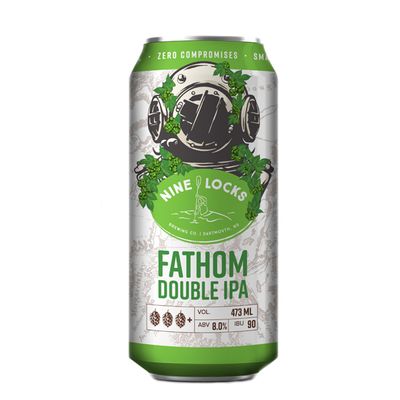 Nine Locks Fathom Double IPA Can