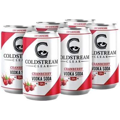 Coldstream Cranberry Vodka Soda