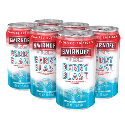 Smirnoff Ice Berry Blast Vodka Cooler
