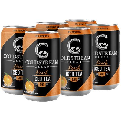 Coldstream Clear Peach Iced Tea