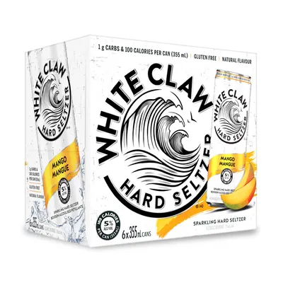 White Claw Mango Hard Seltzer