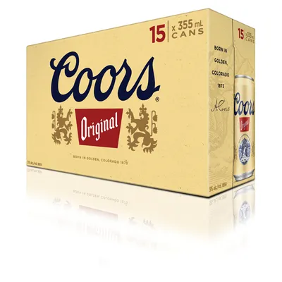 Coors Original Lager 15 Can Pack