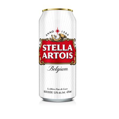 Stella Artois Lager Can