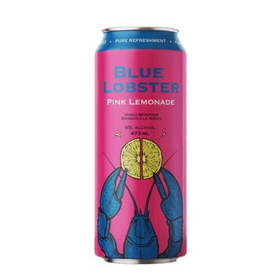 Blue Lobster Pink Lemonade Vodka Pre-Mixed Cocktail