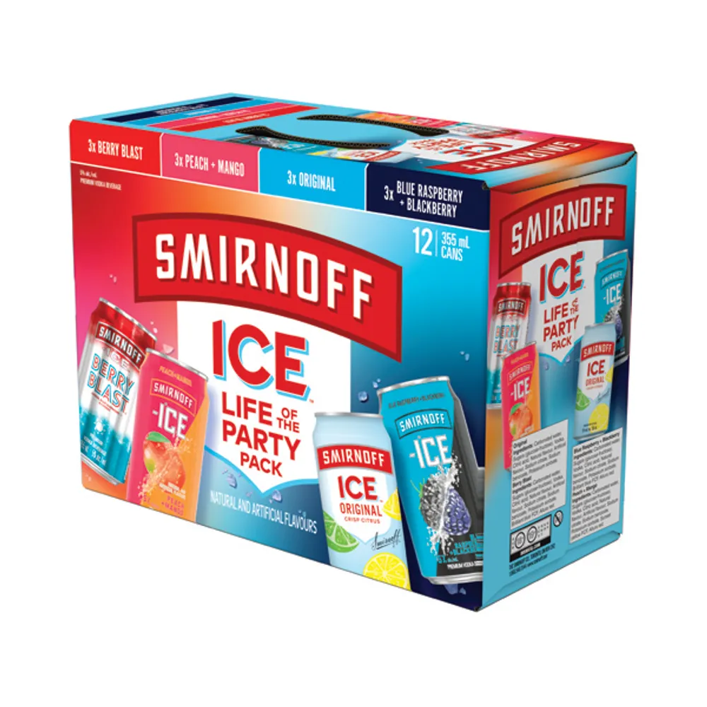 Smirnoff Ice Life Of The Party Pack