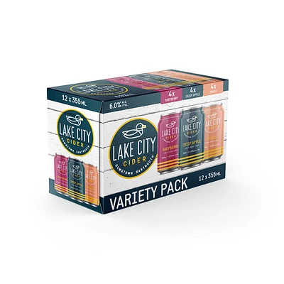 Lake City Cider 12 Can Variety Pack