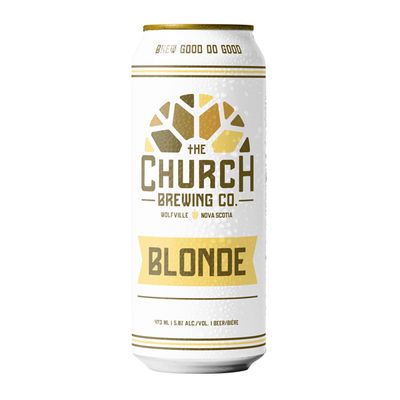 Church Brewing Blonde Ale Can