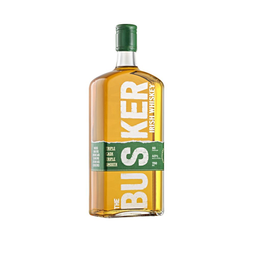 Busker Triple Cask Irish Whiskey