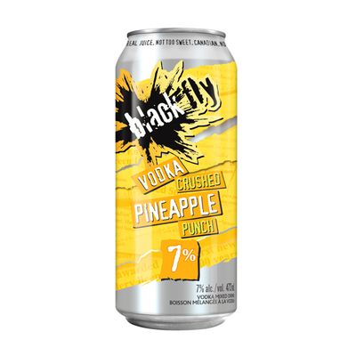 Black Fly Crushed Pineapple Can