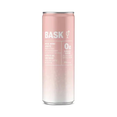 BASK Rosé Wine Spritz 355ml Can