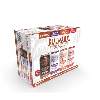 Bulwark Craft Cider Variety Pack 12X355ml cans