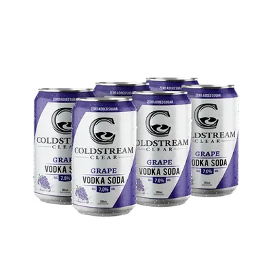 Coldstream Grape Vodka Soda