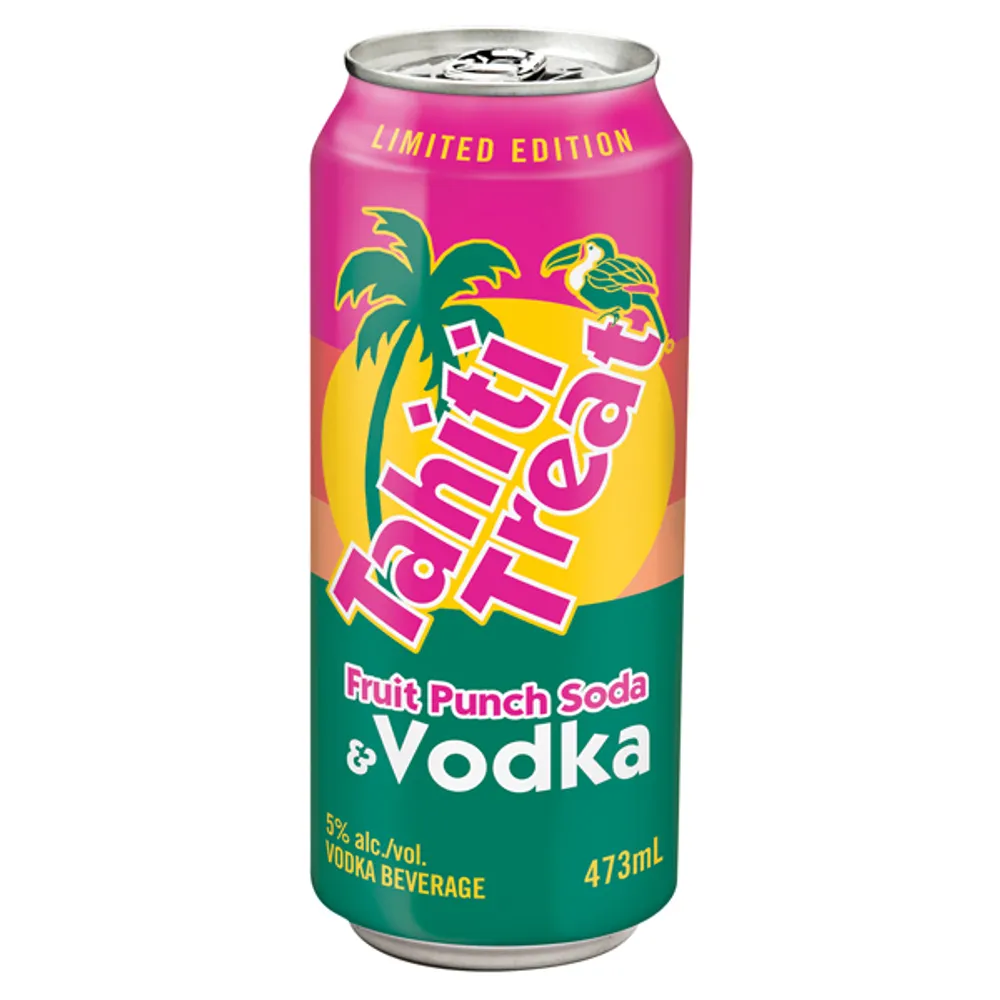 Tahiti Treat Fruit Punch Soda & Vodka