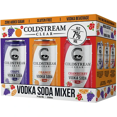 Coldstream Clear Vodka Soda Mixer