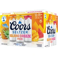 Coors Seltzer Island Breeze Variety Pack