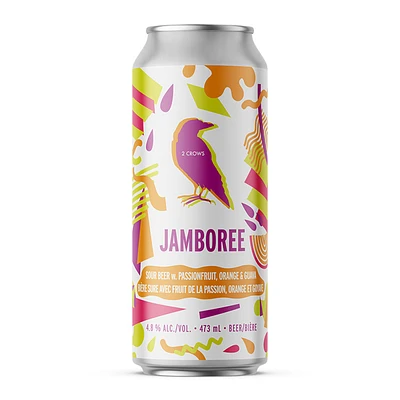 2 Crows Jamboree Passionfruit Orange Guava Sour