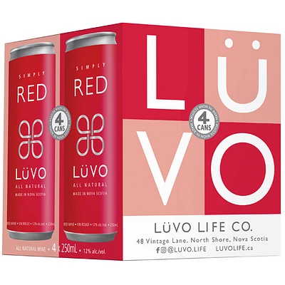 Luvo Cube Simply Red