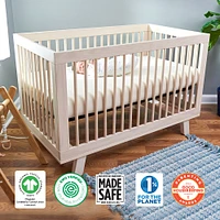 Organic Breathable Baby Crib Mattress (2-Stage)