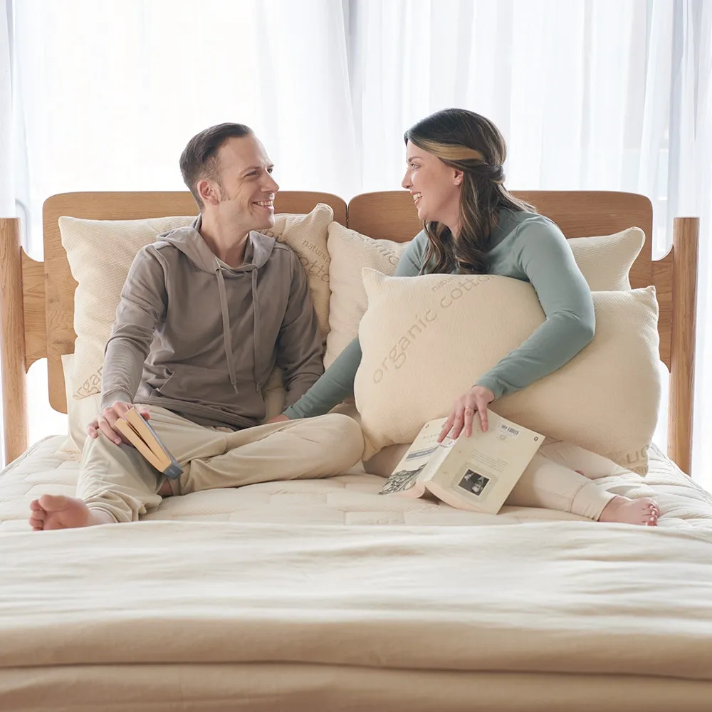 PLA Pillow with Organic Fabric