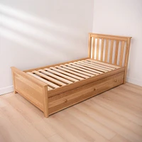 Savona White Oak Kids Bed Trundle/Divider