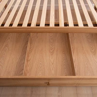 Savona White Oak Kids Bed Trundle/Divider