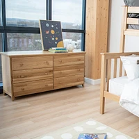 Savona White Oak Kids Dresser