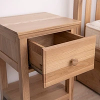Savona White Oak Kids Nightstand