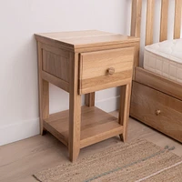 Savona White Oak Kids Nightstand