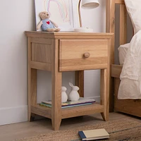 Savona White Oak Kids Nightstand